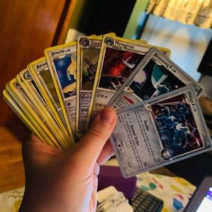 SteelType Pokémon card stack!
